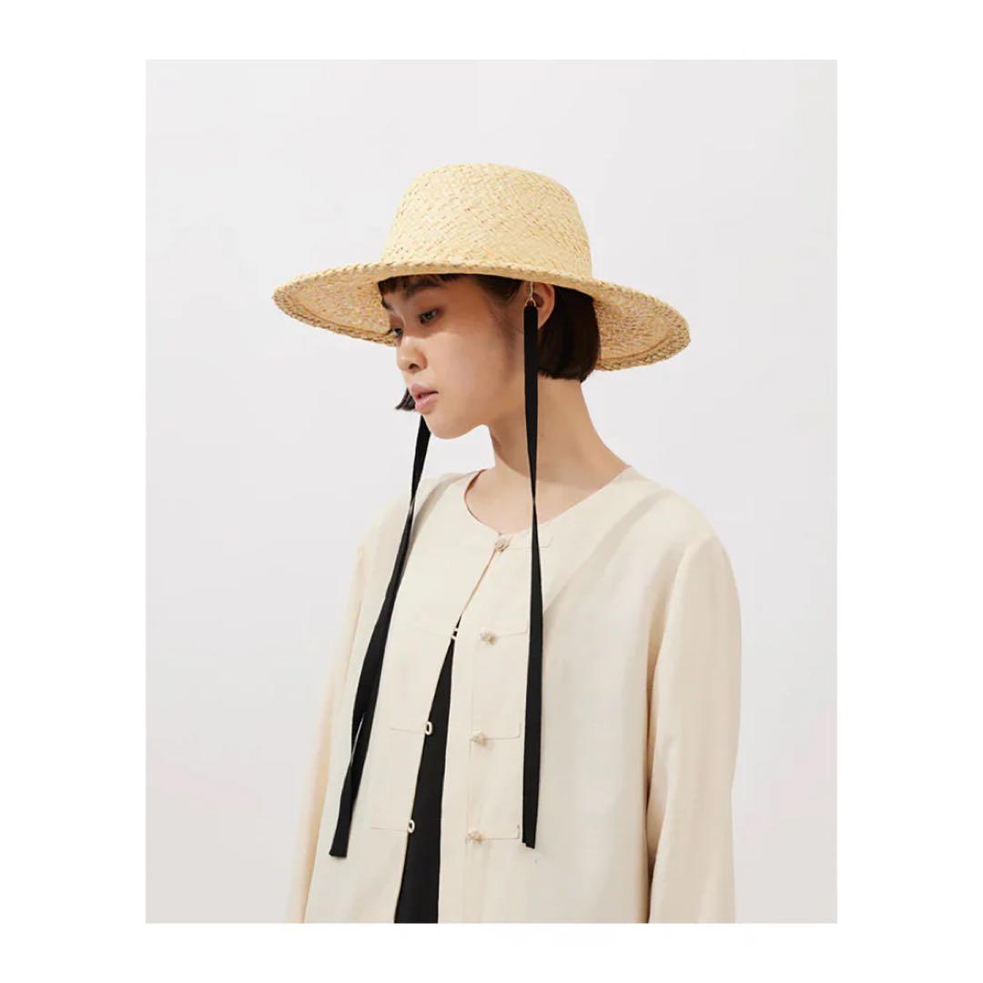 ◉美品◉ラメゾンドリリス La Maison de Lyllisラフィアハット