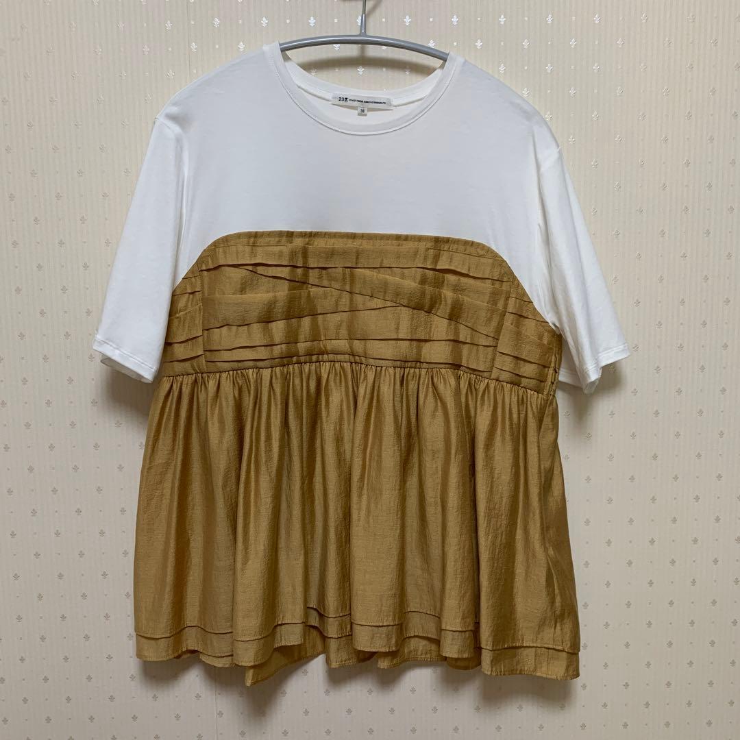 23区　オーガンジービスチェコンビカットソー