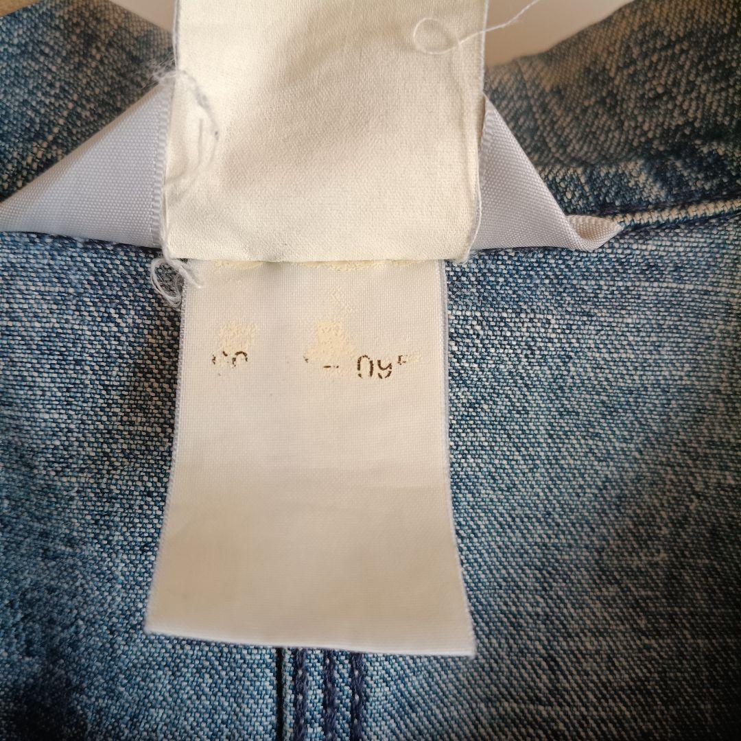 カーハート　デニムカバーオール　青系