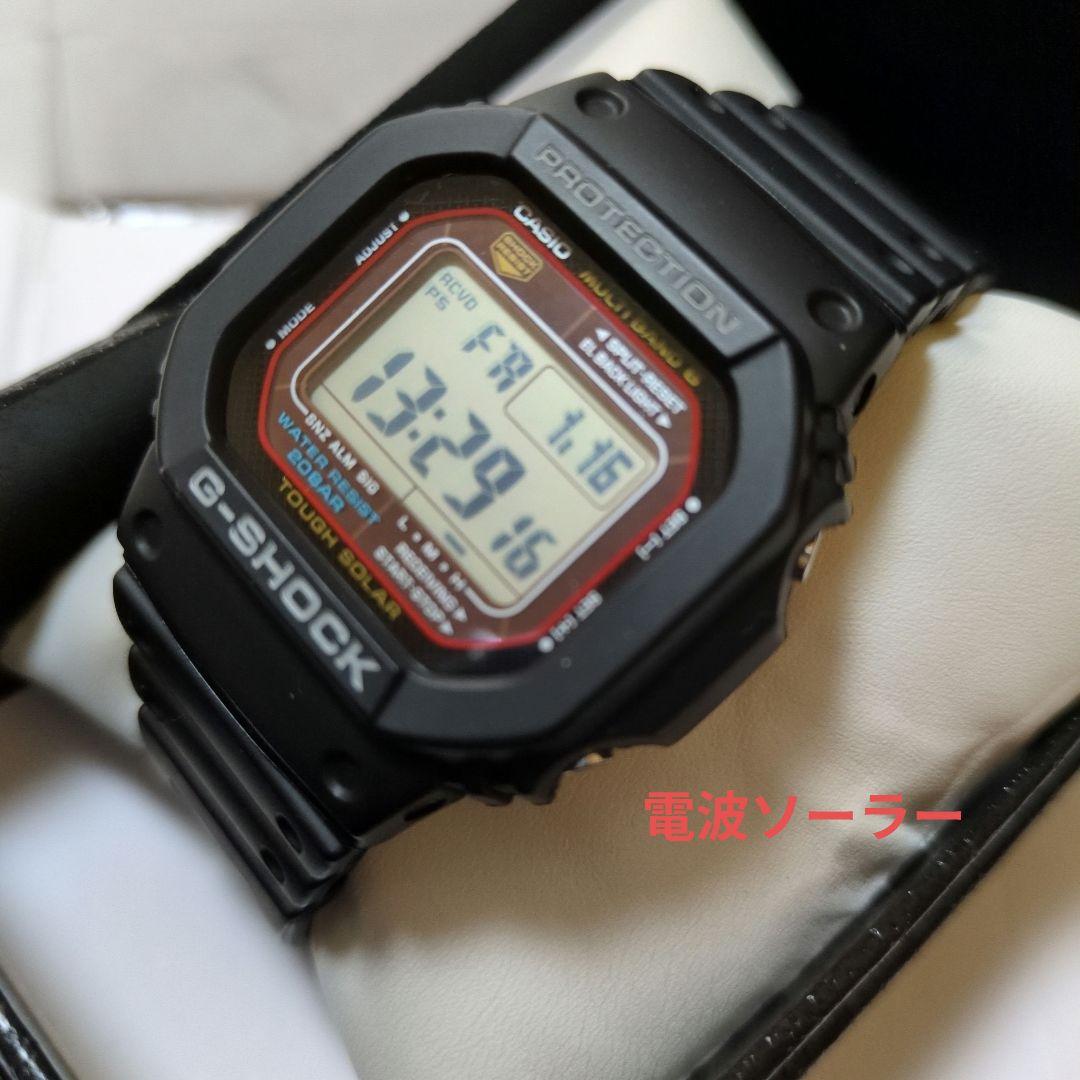 美品 CASIO G-SHOCK GW-M5610 電波ソーラー マルチバンド6