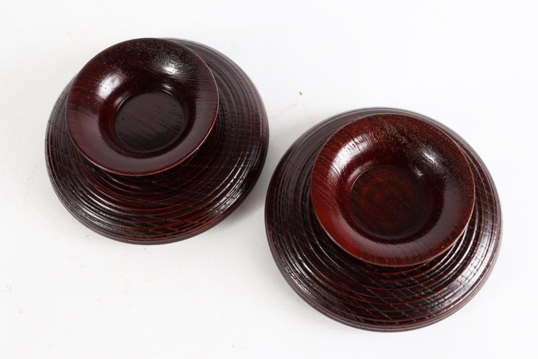 漆専堂 漆園 酒次 盃 盃台 酒器 共箱