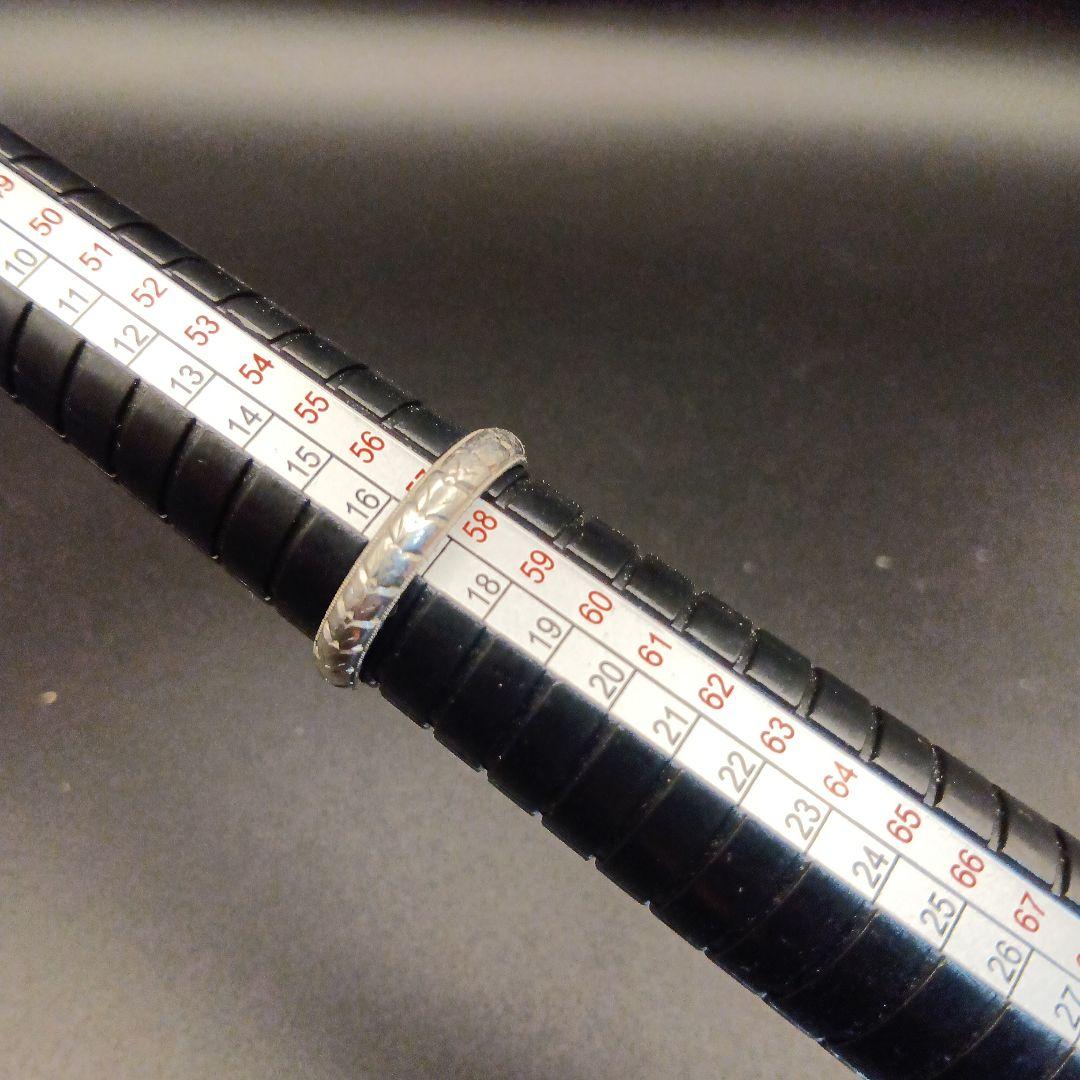 紫色のストーンリング 11g PT プラチナ　Pm刻印　刻印あり　ヴィンテージ