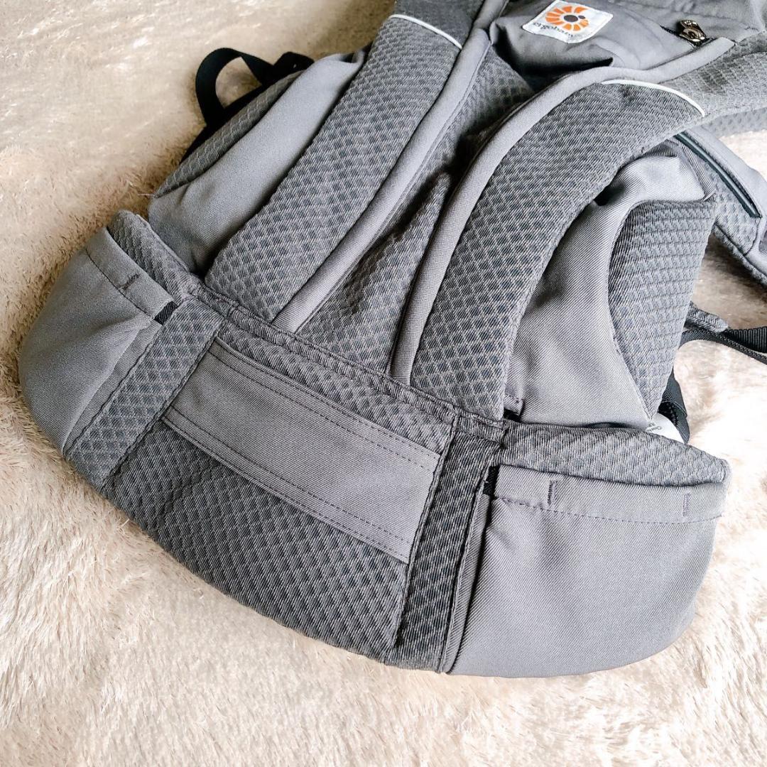 エルゴベビー オムニブリーズ ベビーキャリア 抱っこ紐 グラファイトグレー