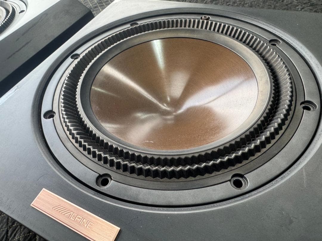 ALPINE DLX-Z25SW ウーハー 2個セット