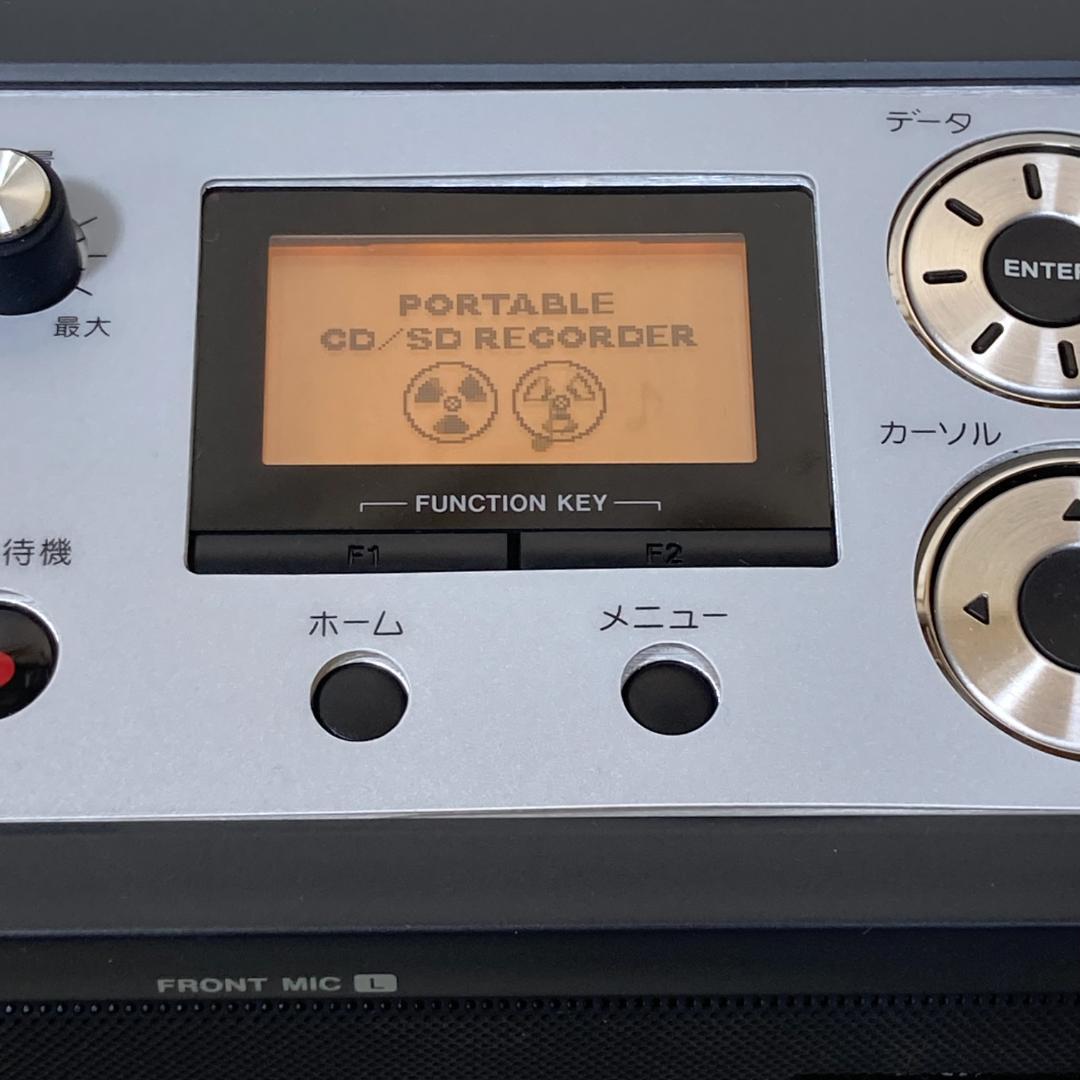 美品 TASCAM BB-1000CD ポータブルCD/SDレコーダー
