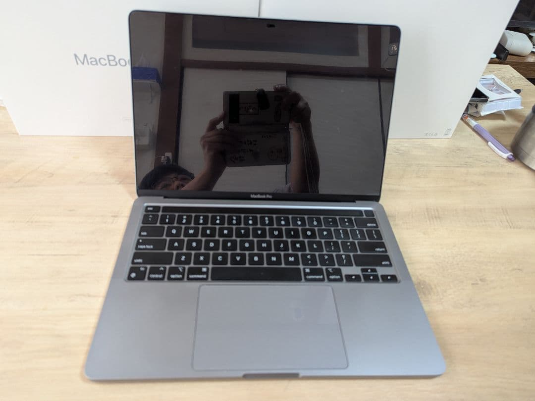 MacBookPro 13inch 2020年m1 メモリ16GB SSD1TB