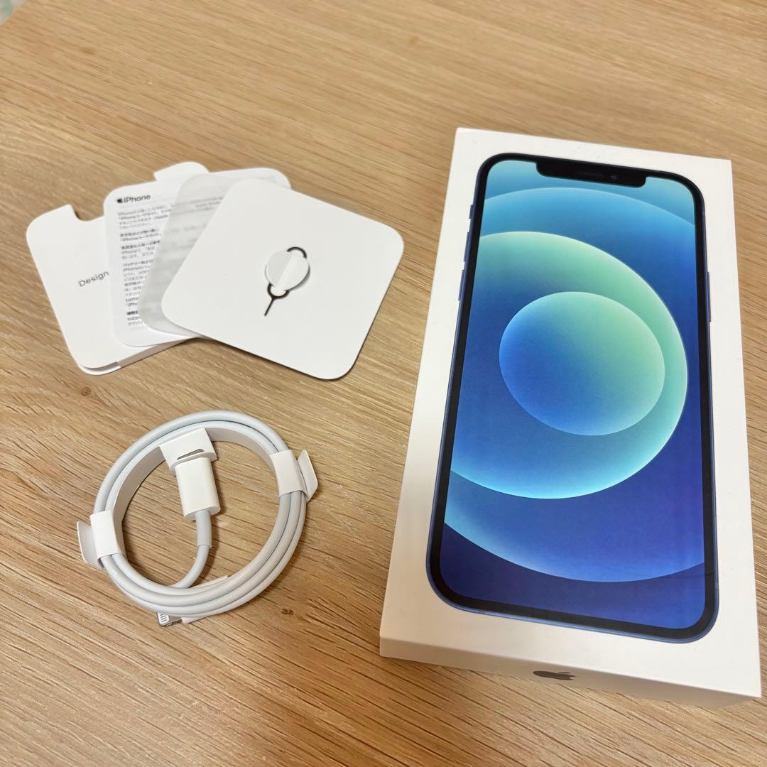 iPhone12 ブルー　64GB SIMフリー