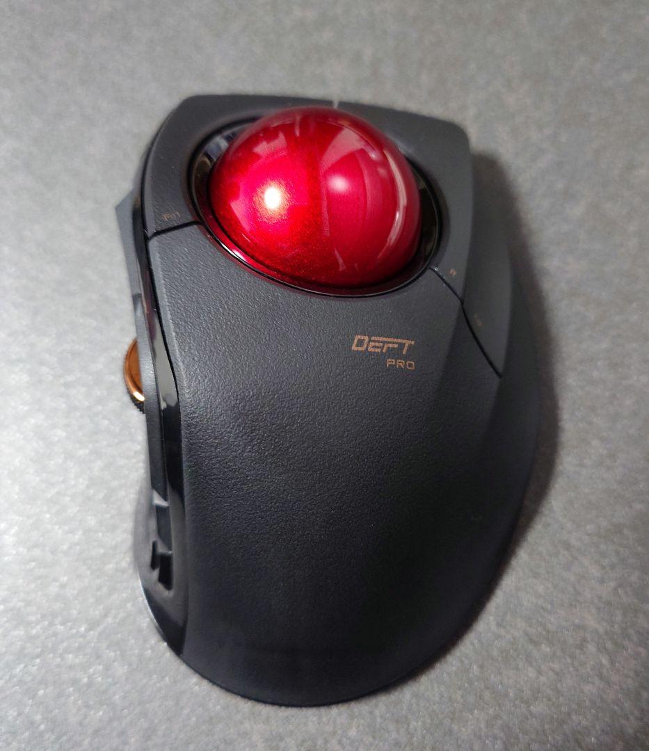 ELECOM DEFT PRO M-DPT1MRXBK トラックボールマウス本体
