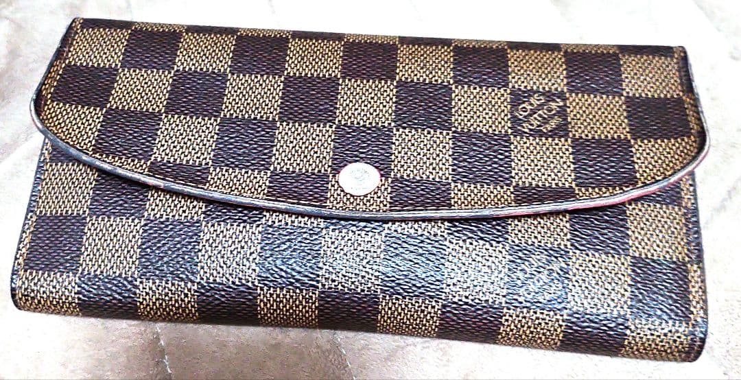 ルイヴィトン ダミエパターン 長財布 ブラウン