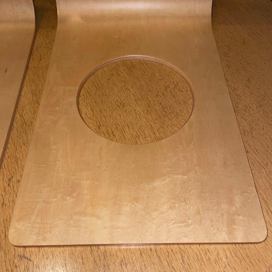 天童木工　座椅子　メープル　2個セット