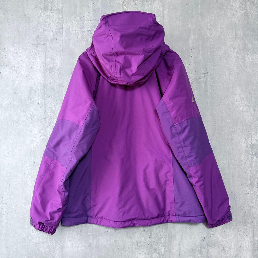 モンベル パウダーライトパーカ 紫 L スキー スノボ 登山 撥水 美品✨