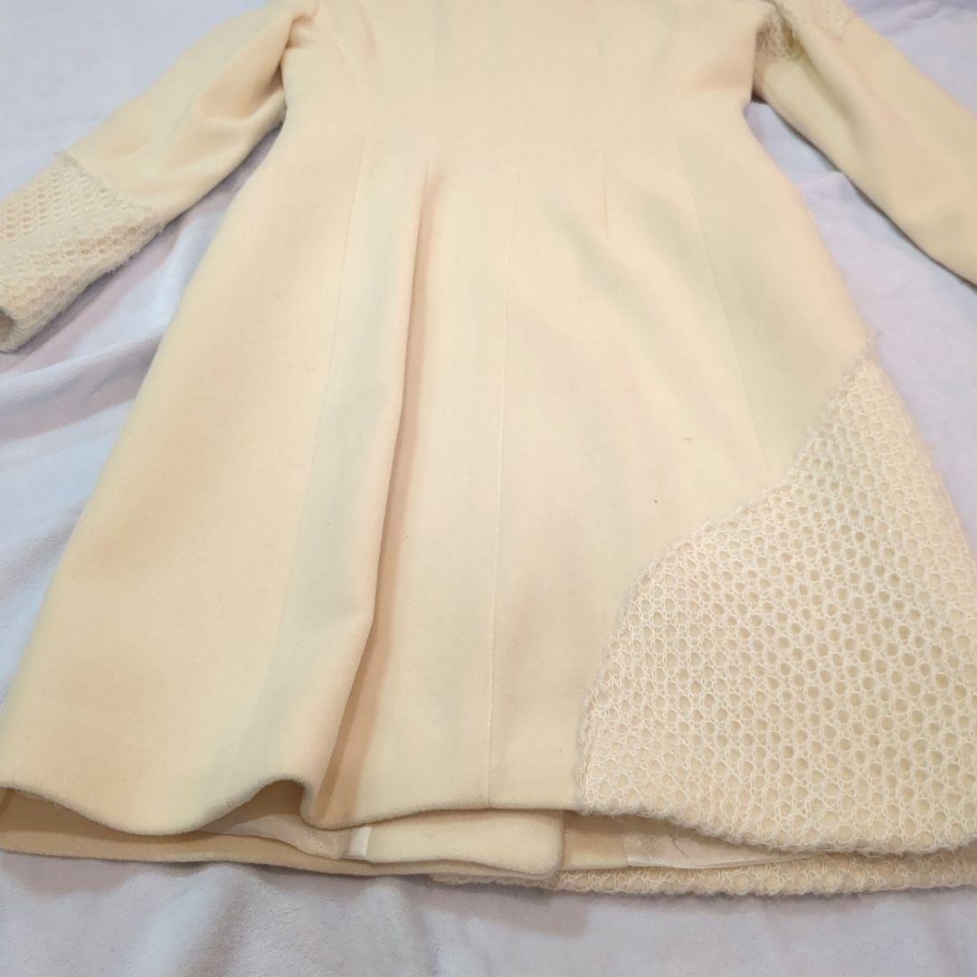 VERSACE JEANS COUTURE ヴェルサーチ ファーコート XS