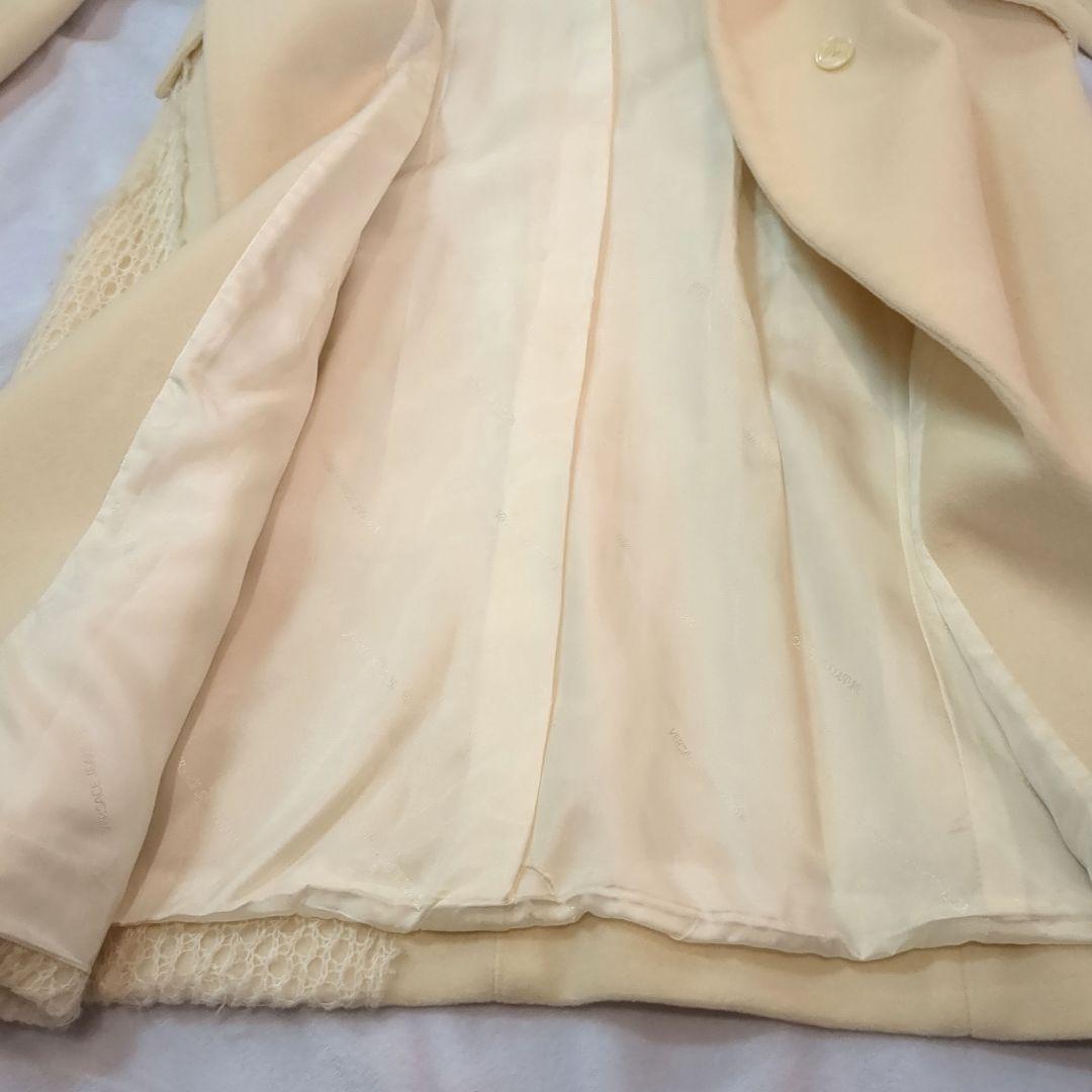 VERSACE JEANS COUTURE ヴェルサーチ ファーコート XS