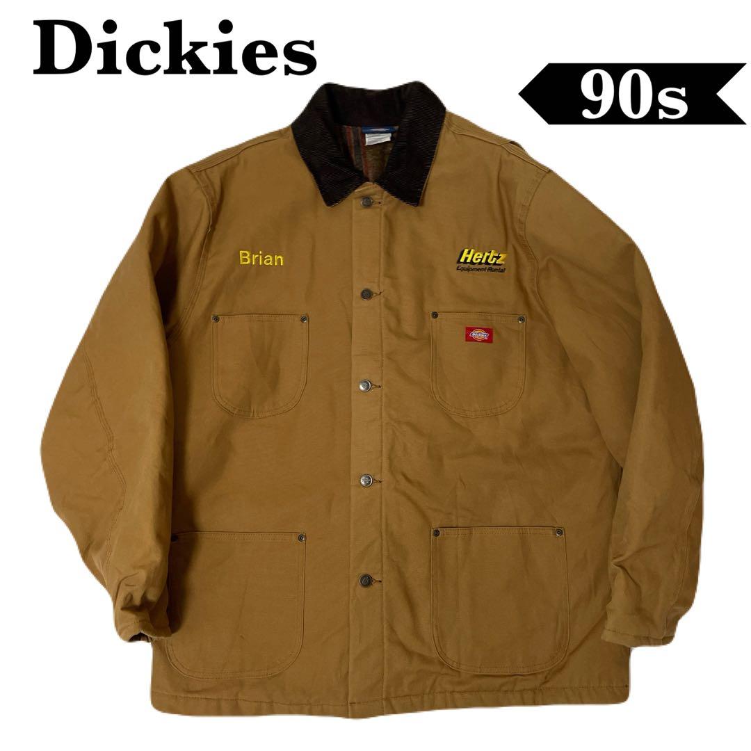 希少 90’s Dickies ディッキーズ カバーオール ダックジャケット