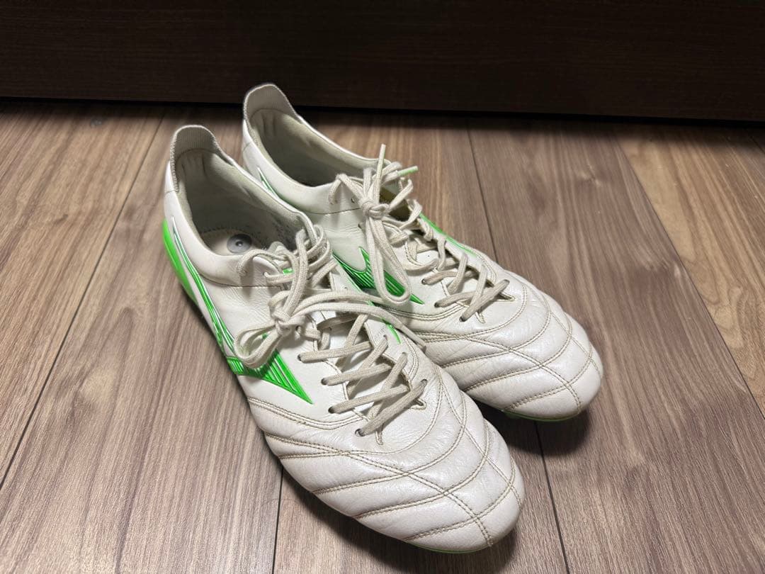 早い者勝ち！　美品　ミズノ　モレリアネオ4 MIX 取り替え　28.5 SG