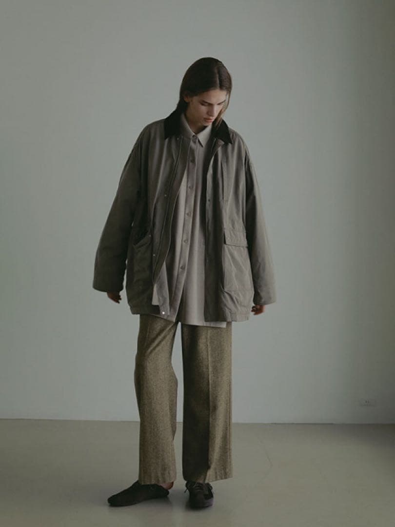 ETRE TOKYO エトレトウキョウ コンビネックワークブルゾン カーキ M