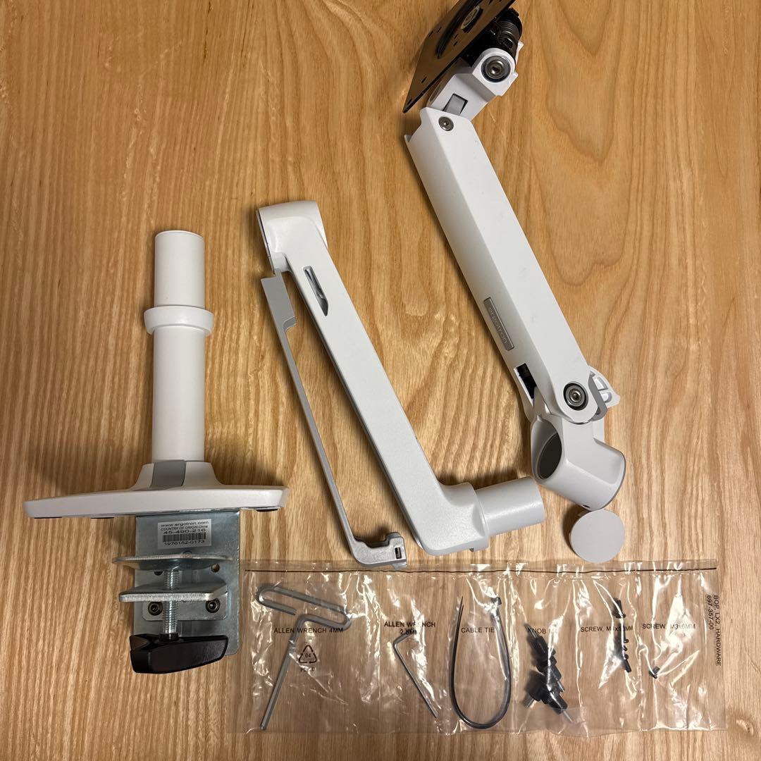 Ergotron（エルゴトロン）モニターアームLX ホワイト