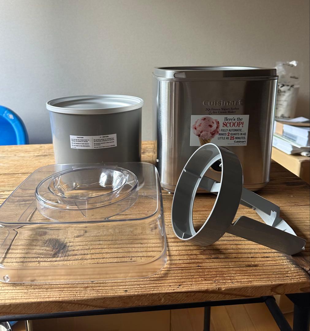 新品同様 Cuisinart アイスクリームメーカー ICE-30BCP1