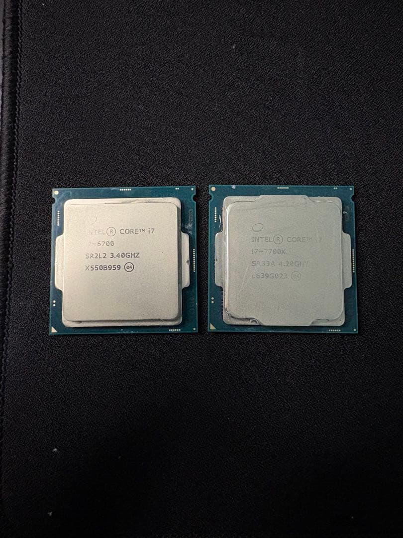 I7 7700k / I7 6700 CPUセット