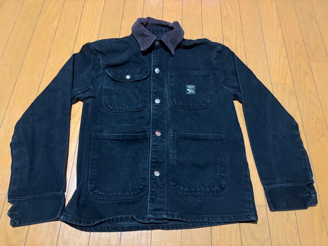 POINTER BRAND カバーオール ブラック　USA製　Sサイズ