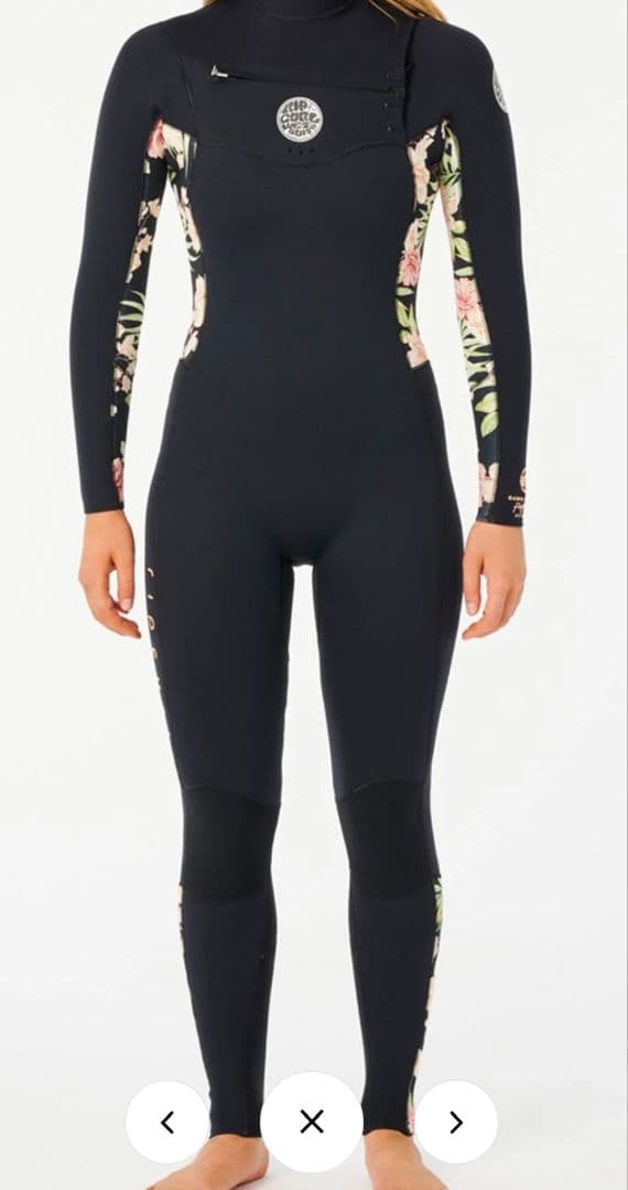 使用一度 RIPCURLリップカール ウエットスーツ　 5mm3mm 8