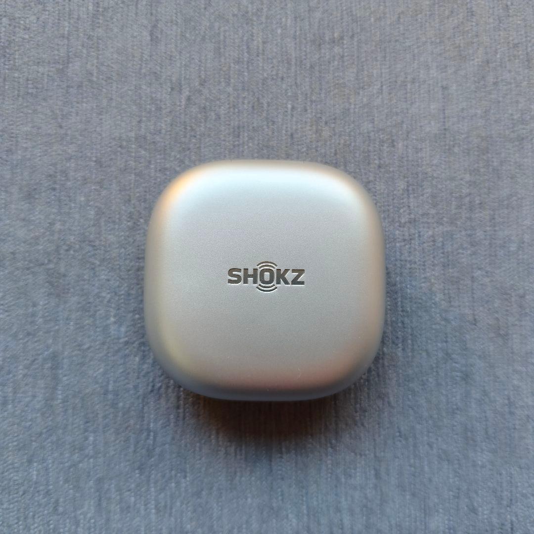 【最終値下げ】Shokz OpenFit 2+ 充電ケース グレー シルバー