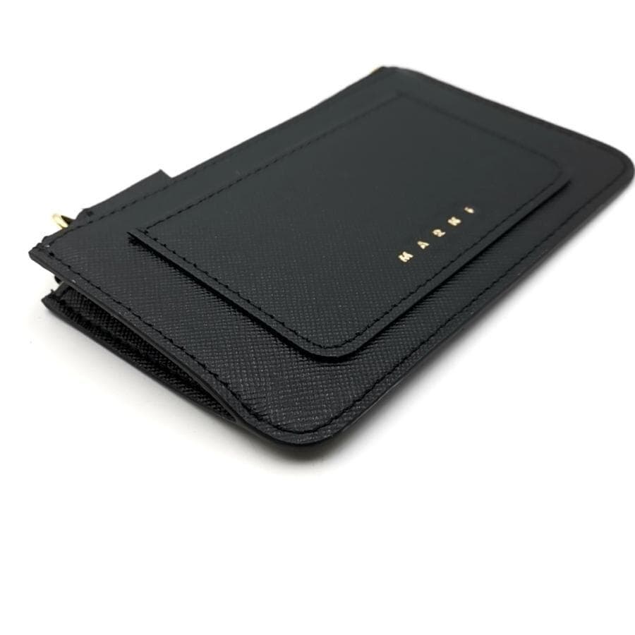 超美品 マルニ MARNI カードケース ミニ財布 伊製 11-25100514