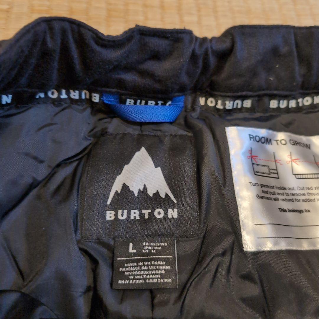 BURTON スノーボードウェア 上下セット キッズLサイズ　150cm