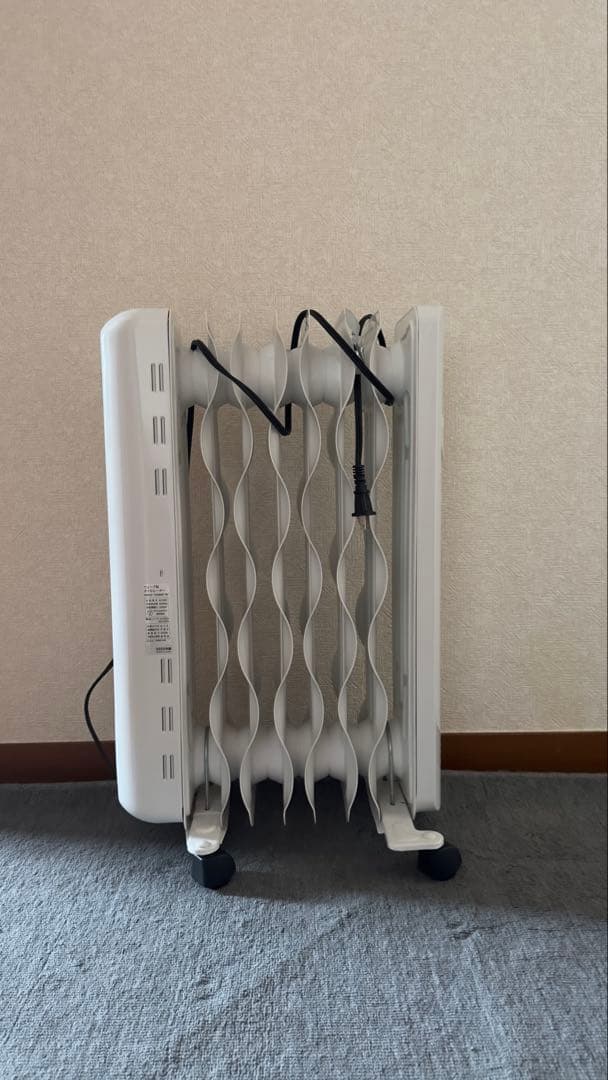 ホワイトオイルヒーター デジタル表示付き