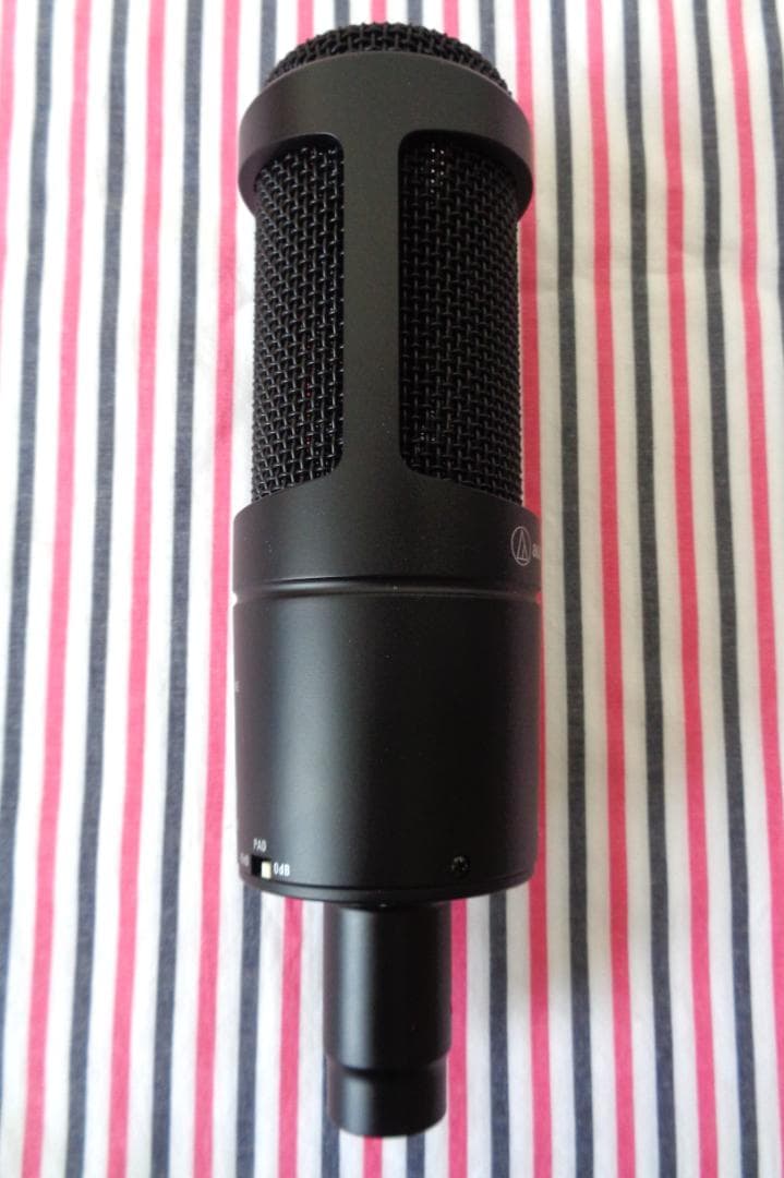 audio-technica AT2050　ポップガードAT-PF2付　美品