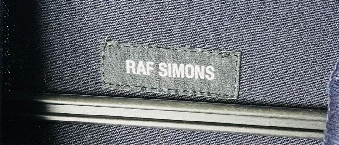 RAF SIMONS RSパッチ シャツ デニムジャケット　XS ネイビー