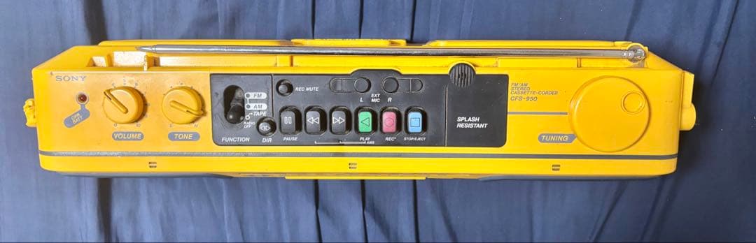 Sony Sports / CFS-950 日本未発売 90s ラジカセ
