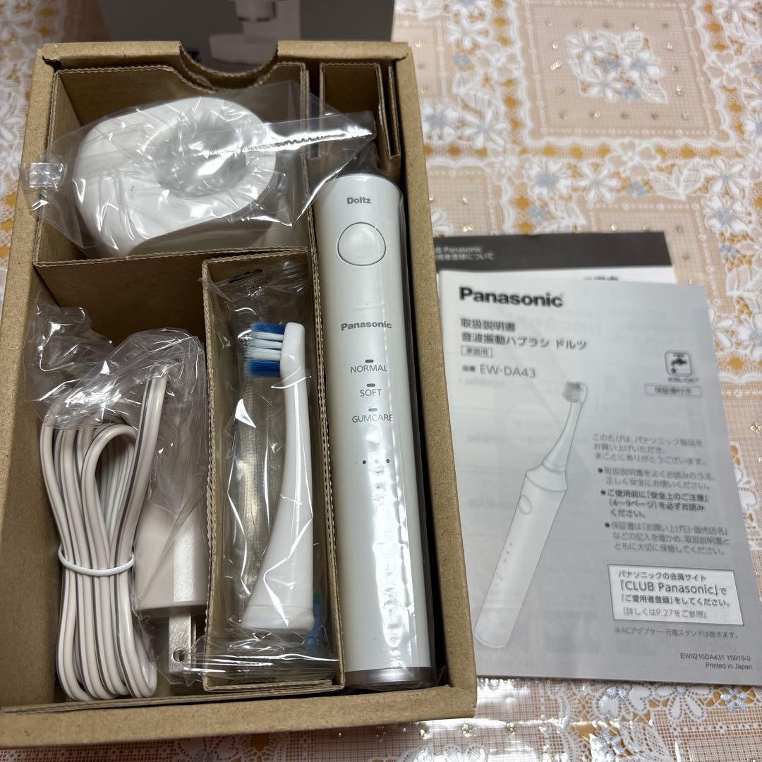 電動歯ブラシ Panasonic EW-DA43-W