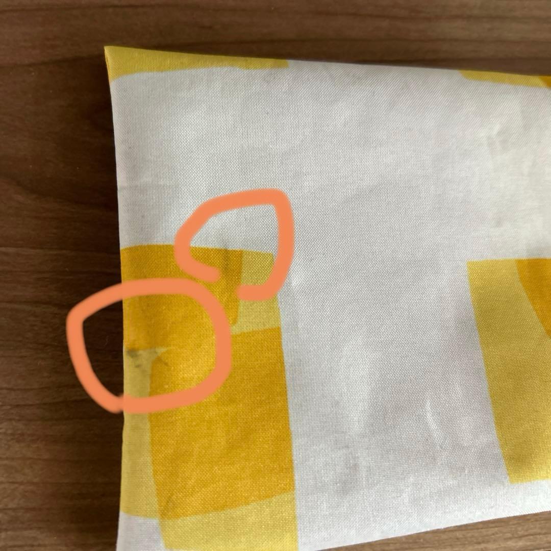 折りたたみ日傘　サンバリア100 キューブ柄　黄色白　２段階折りたたみ