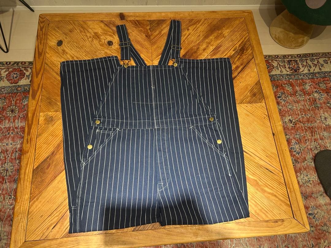 WLDR　ヘッドライト　スペシャルウーブンストライプデニム　ローバック