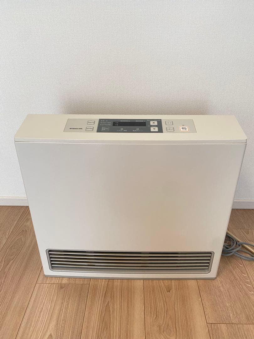【リンナイ】超超超美品！ガスファンヒーター　都市ガス