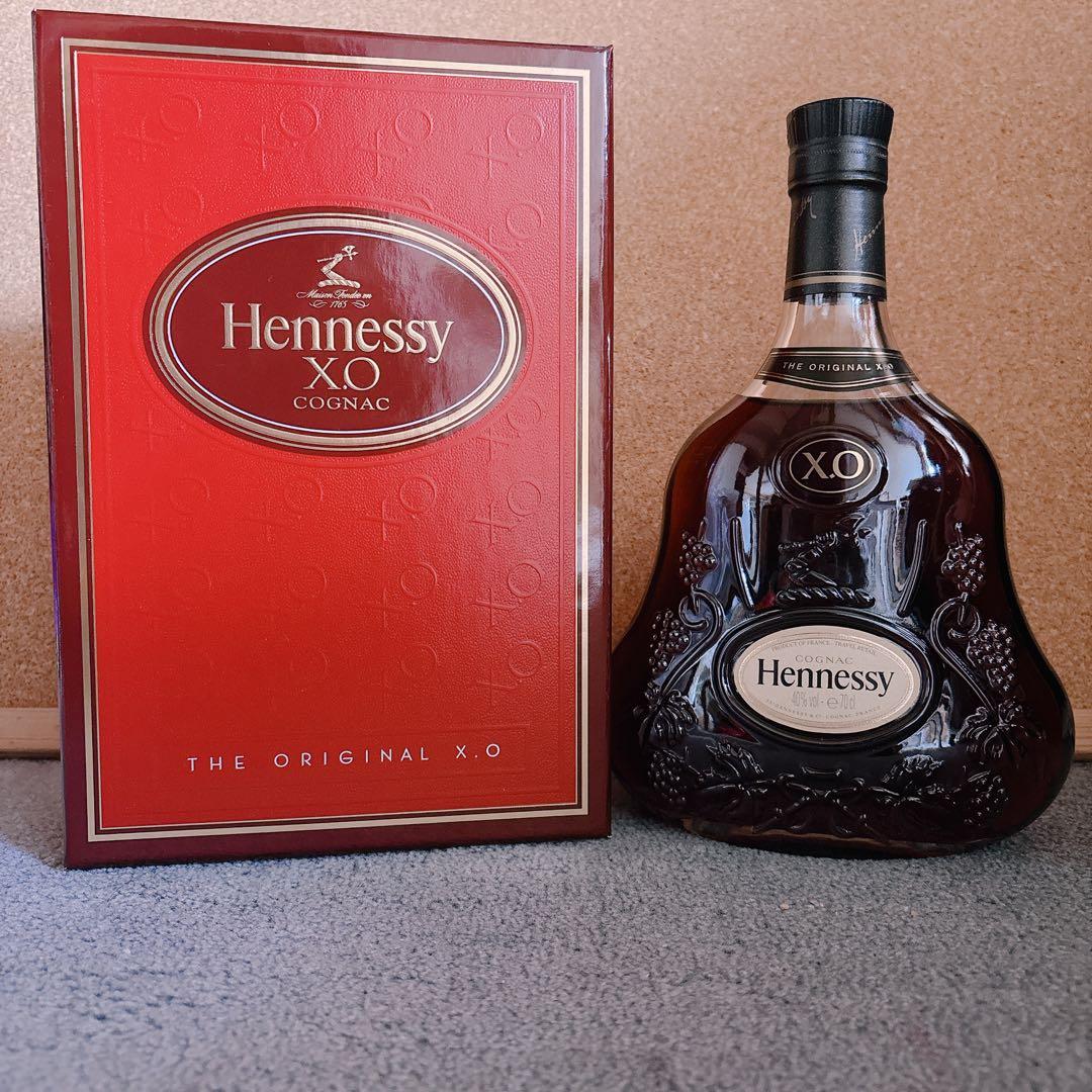 【未開封品】Hennessy XO コニャック 黒キャップ