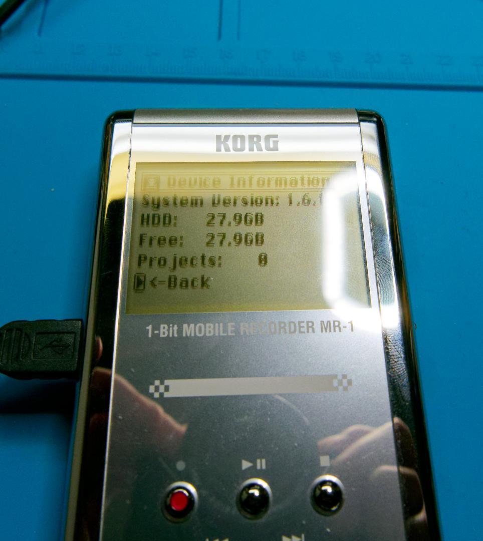 コルグ　KORG　MR-1