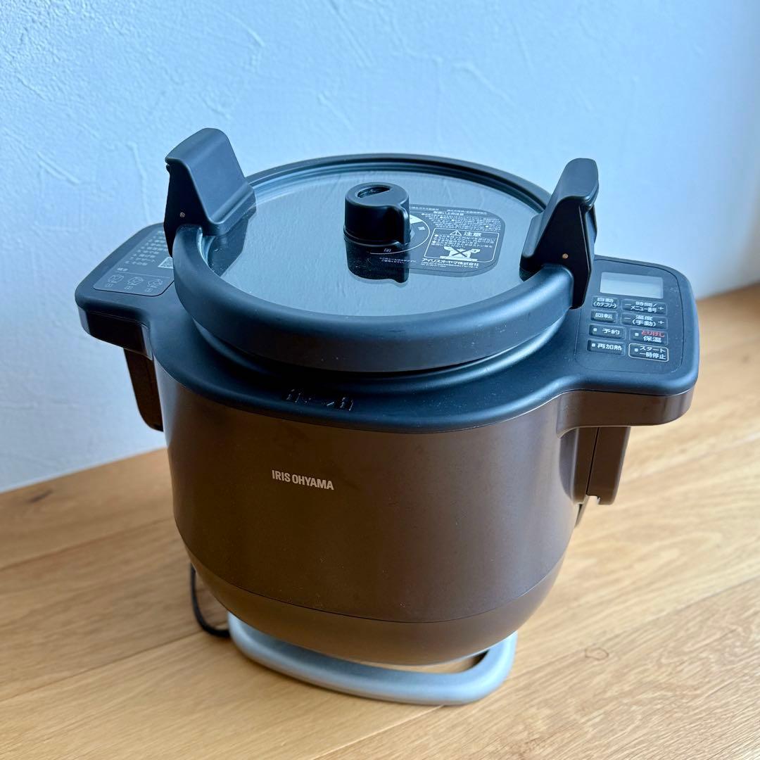 アイリスオーヤマ シェフドラム 最上級モデル ブラウン KDAC-IA2-T
