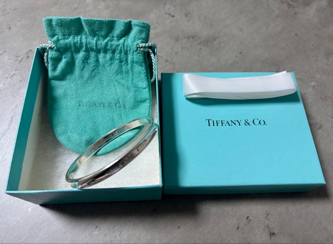 再値下⭐︎TIFFANY&Co. ティファニー1837 ナロー バングル　シルバー