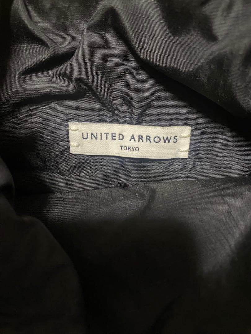 UNITED ARROWS 巾着　バッグ　レザー