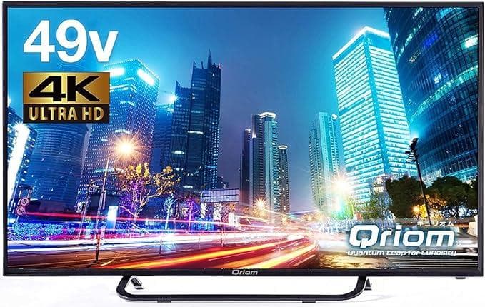 k*u様 Qriom 49インチ 4K液晶テレビ　スタンドなし QRS-49U4