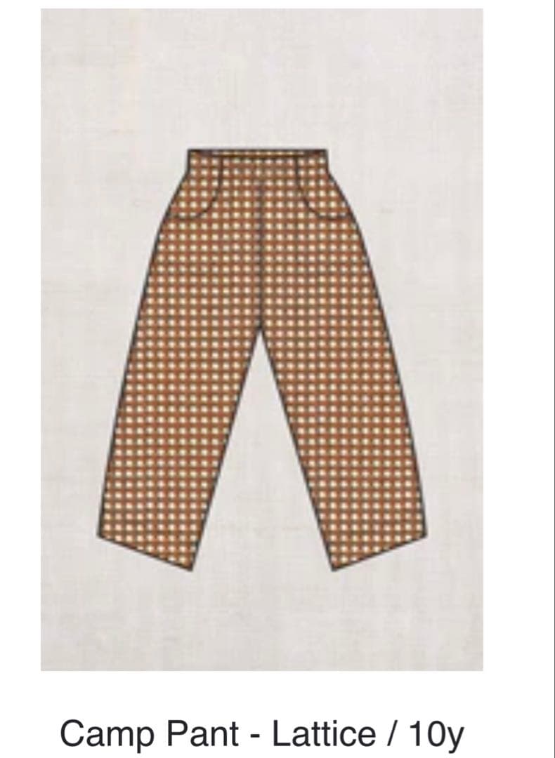 ボトムス・スパッツ misha&puff Camp Pant - Lattice / 10Y