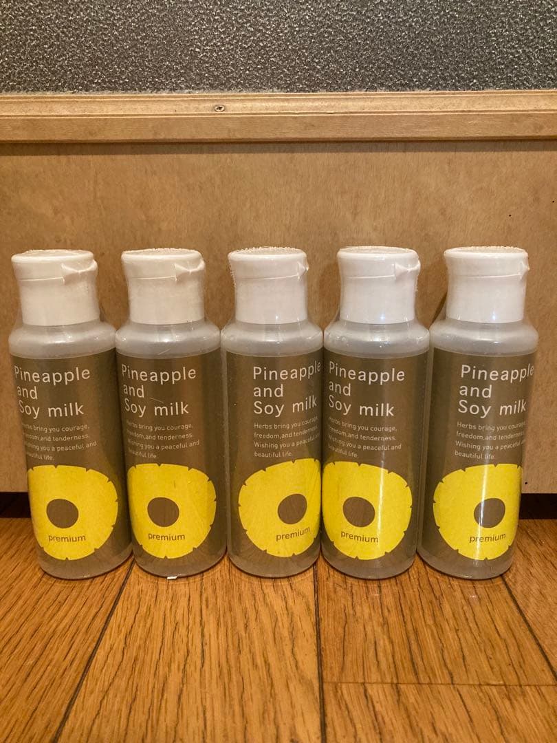 パイナップル豆乳ローションプレミアム　5本セット