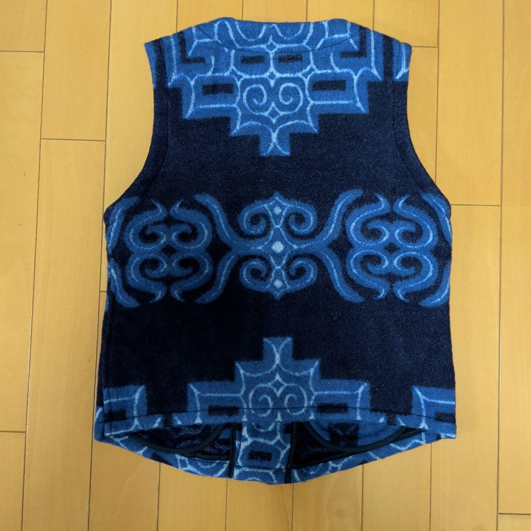 た*び様 STUDIO D'ARTISAN 45thアイヌブランケットベスト サ
