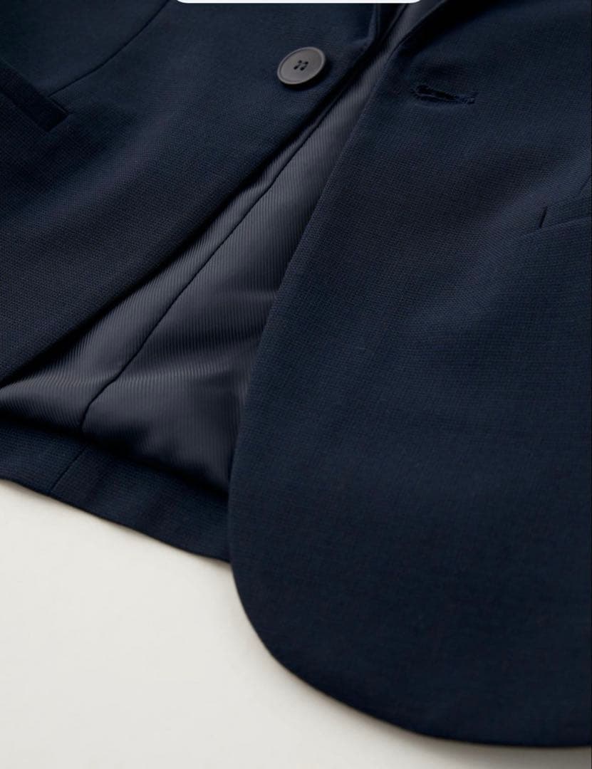 【新品】ZARA テクスチャー　スーツ　ジャケット　セット　140 150