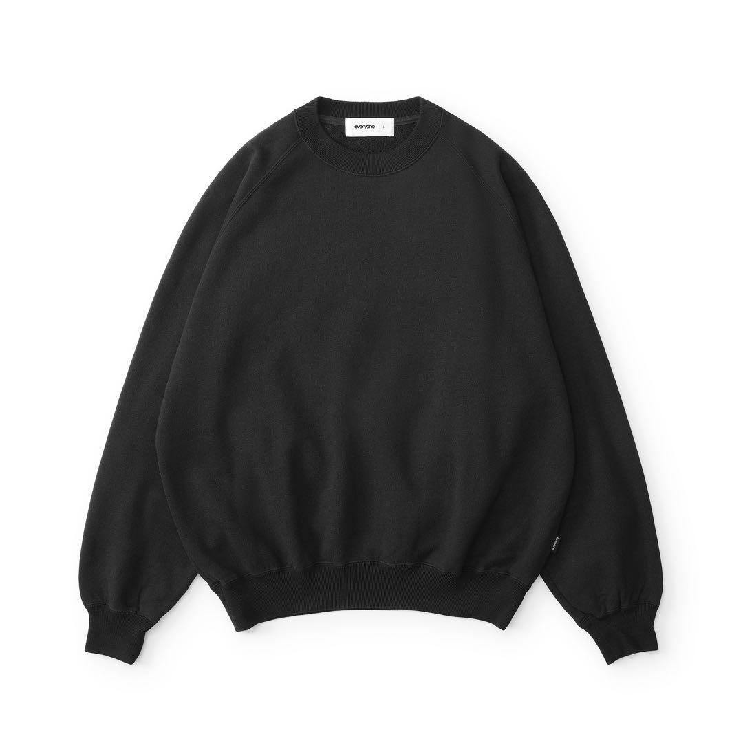 トップス everyone classic crew neck sweat shirt L