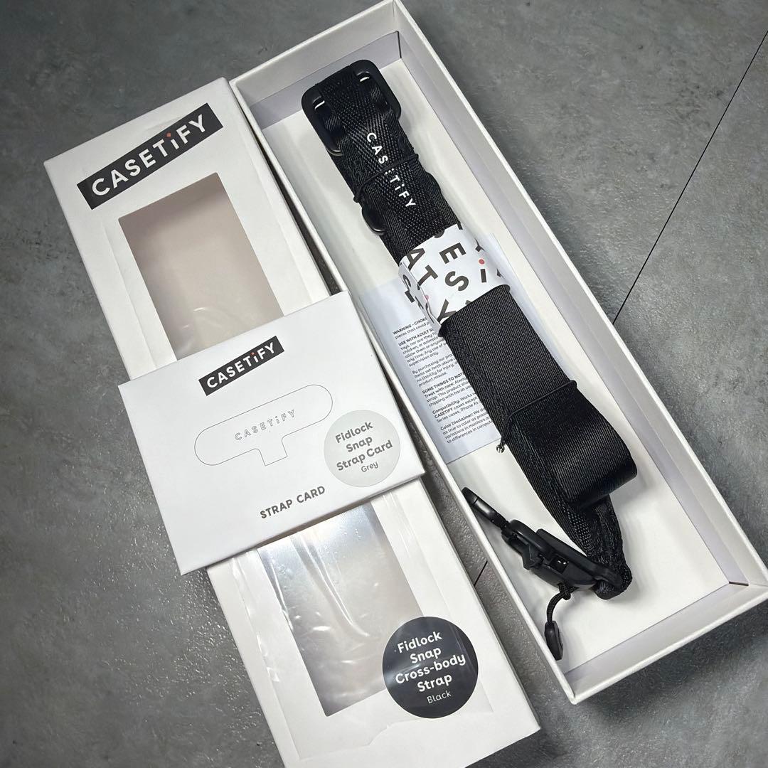 新品 CASETIFY FidlockSnapCross-bodyStrap