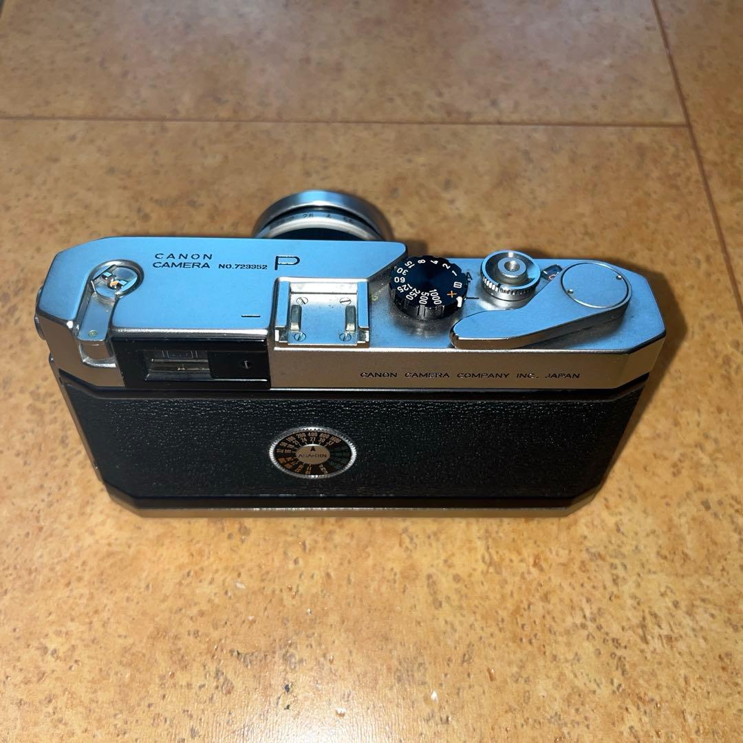 Canon P フィルムカメラ 50mmレンズ付き ジャンク？