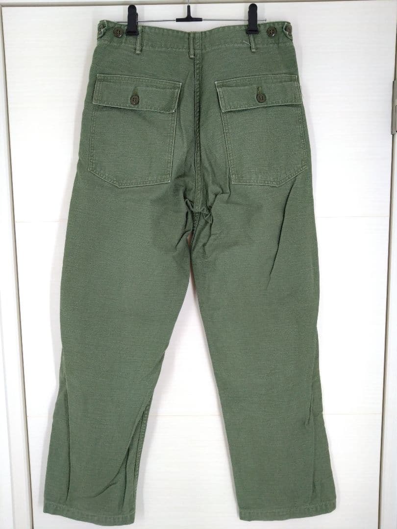orSlow ファティーグパンツ 日本製 オリーブ ベイカーパンツ ミリタリー